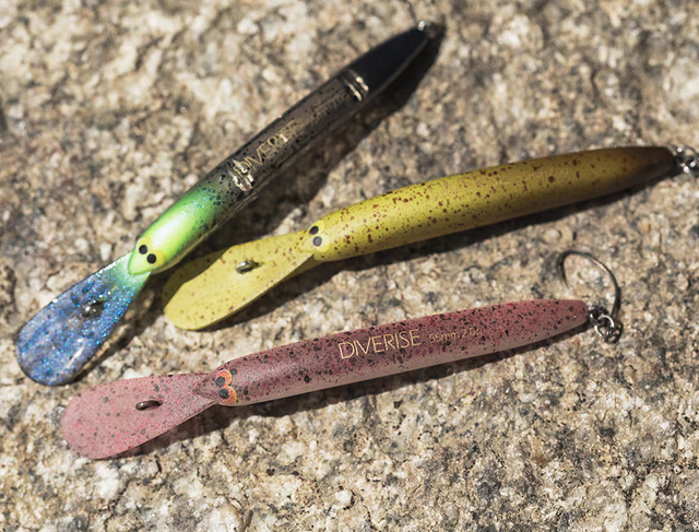 カーディフ ダイバライズ55Fは2024年新登場のエリアトラウト用急潜行+