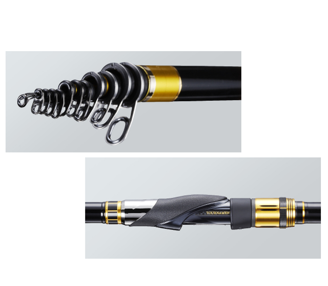 トーナメントiso Agsリアフォースは18年新発売の磯釣り専用ロッド 細身で肉厚の粘靭ブランクスを採用