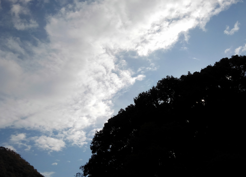 冬の空に広がる雲をチェックしてみよう 雲の影響でバスの居場所が変わってしまうの 日照を遮る雲をバス釣りに活かそう