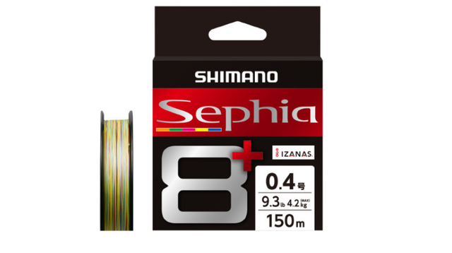 セフィア8+は2020年シマノからリリースの新しい8本撚りPEライン！エギングシーンが熱くなる