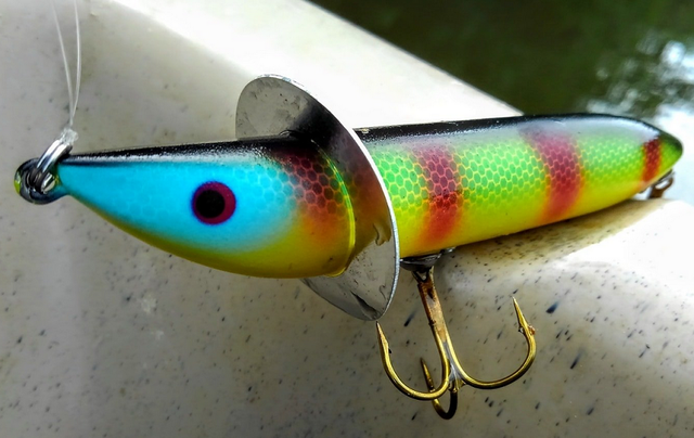 オールドへドン スロープノーズ ドワジャック No.2 Heddon - ルアー用品