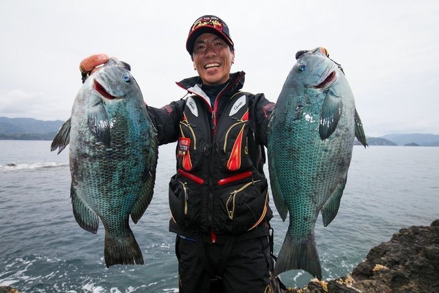 グレ40cm級連発 決め手のハリ使いを実釣解説 三重県紀東 白浦