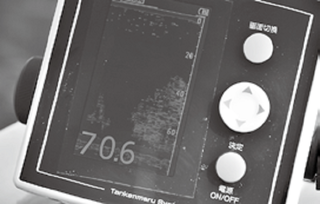 魚群探知機の写真