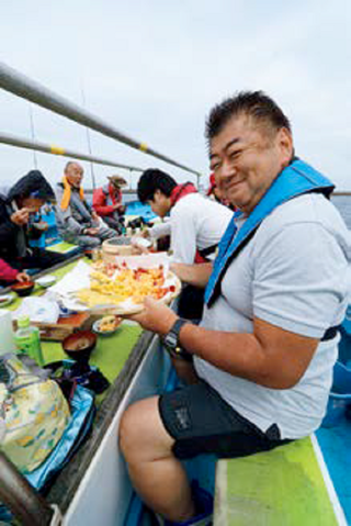 食事風景の写真