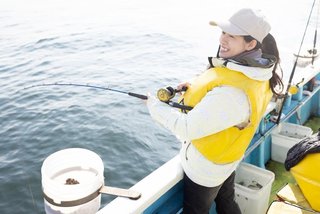 釣り人の写真
