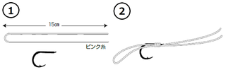 掛けバリの図