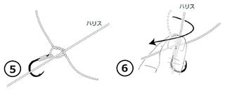掛けバリの図