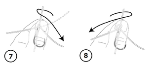 掛けバリの図