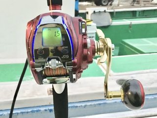 電動リールの写真