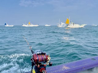 電動リールの写真