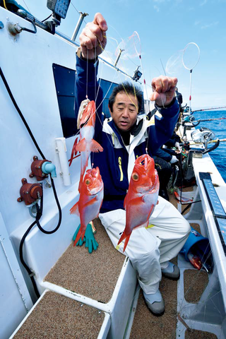 釣り人の写真