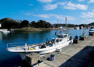 釣り船の写真