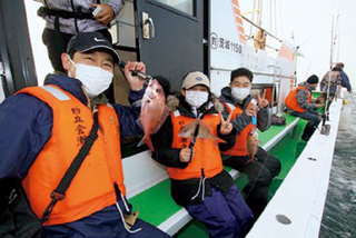 釣り人の写真