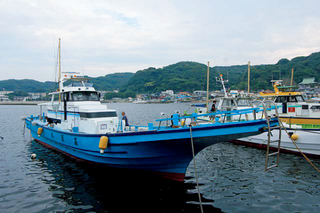 釣り船の写真