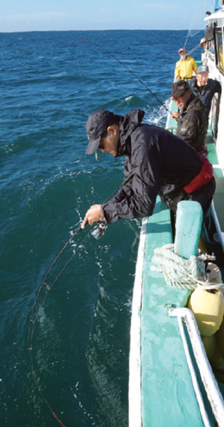 釣行の写真