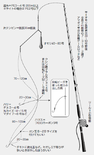 時代が変われば仕掛けも変わる 令和版 沖釣り仕掛けガイド 第12回 第2章 テンビン仕掛け アマダイ仕掛け