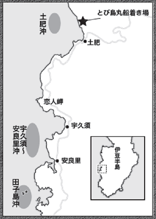 釣り場の地図