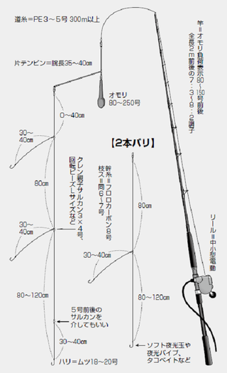 時代が変われば仕掛けも変わる～令和版！！沖釣り仕掛けガイド（第13回）］【第2章】テンビン仕掛け③オニカサゴ仕掛け