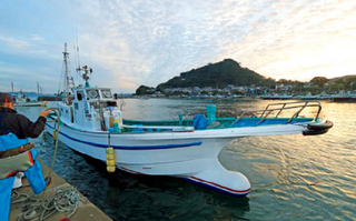 釣り船の写真
