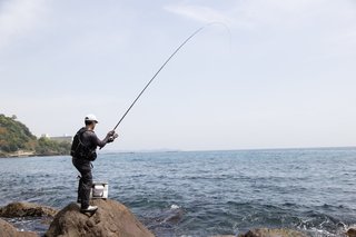 釣り人の写真