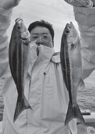 釣り人の写真