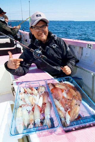 宮沢幸則の令和も釣りは楽しく真剣に！2（第11回）］やっぱりマルイカは面白い！宙のタタキと緩めのゼロテンで攻略（多希志丸／相模湾腰越港）