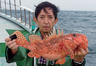 釣り人の写真