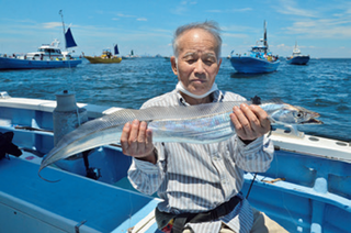 釣り人の写真