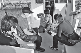 釣り人の写真
