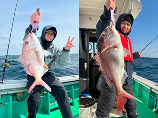 【釣果速報】福岡県一志丸で63cmの良型マダイをゲット！今すぐマダイ天国に直行だ！