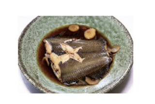 ヒラメの煮つけ