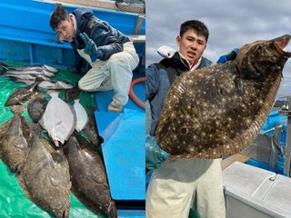 【釣果速報】神奈川県金重丸で大判ヒラメ5.50kgGET！クーラー入り切らず早上がり！数も型も大満足の釣果になること間違いなし！