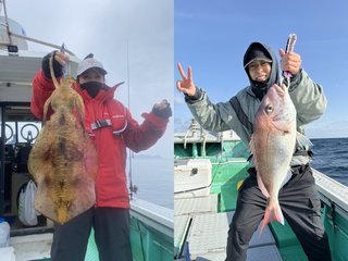 一志丸で玄界灘の釣りをお得にたっぷり楽しもう！マダイもイカも青物も大物ゲットでテンションMAX！【口コミ掲載】