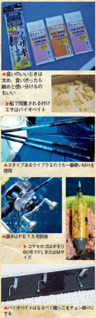 しのチェック01　タックル＆仕掛けの写真