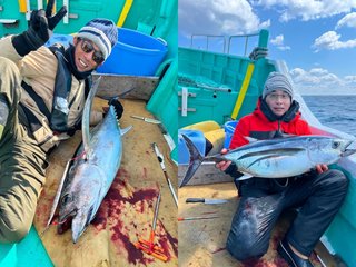 【釣果速報】三重県大山丸でビンチョウマグロ好調！立派な18.00kgサイズで思わずにんまり！今後も爆釣の予感！！