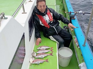 【釣果速報】千葉県利八丸で1.20kgの良型マダイをゲット！家族や友達との釣りにもおすすめのターゲットです！