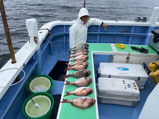【釣果速報】神奈川県大松丸で3.00kgの良型マダイをキャッチ！！三連休は大物マダイを捕まえに行きませんか？