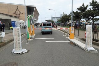 港の入り口の写真