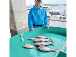 【釣果速報】神奈川県又信丸でマダイ全員GET！！今後の釣行も期待大！