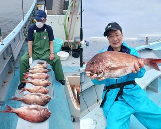 【釣果速報】神奈川県浅吉丸でマダイ絶好調！トップ7匹！今後はますます大鯛の数釣りが楽しめるそうですよ！