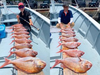 【釣果速報】静岡県山大丸で食べ頃サイズの良型2.10kgマダイ上がる！自己記録更新を狙うなら今すぐ乗船だ！