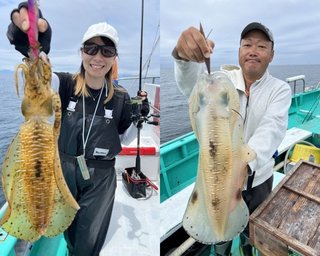 【釣果速報】神奈川県鶴丸でアオリイカ全員ゲット！実績“お墨付き”の船で高級イカをゲットしよう！