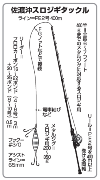 佐渡沖スロジギタックル