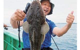 ゲーム性の高さが魅力  ワームで狙う鹿島沖のマゴチ