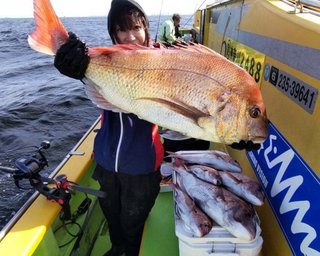 【釣果速報】神奈川県鴨下丸kawanaで4.83kgの特大マダイ出た！次にビッグワンを手にするのはあなたかも？！