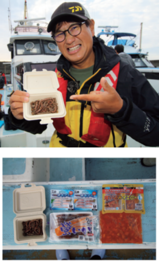 4種のエサ＋ａで釣ってみます！