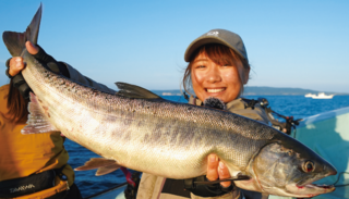 北海道網走沖のアキアジ