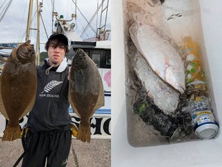 【釣果速報】千葉県隆正丸で獲れるヒラメがデカい！1kg前後の良型多数！さあ、ビッグドリームを掴みに行こう！