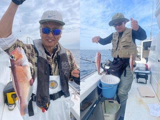 【釣果速報】神奈川県椿丸で高級魚アマダイGET！最大43cm！マトウダイなどゲストも超豊富に！