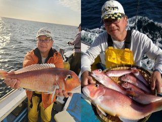 【釣果速報】神奈川県ちがさき丸で高級魚アマダイGET！最大55cm！今後の釣行も期待大！